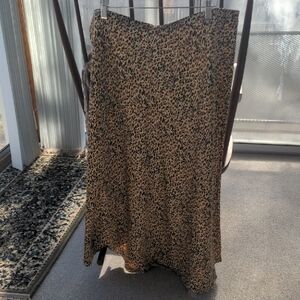 Leopard Print Women's Skirt